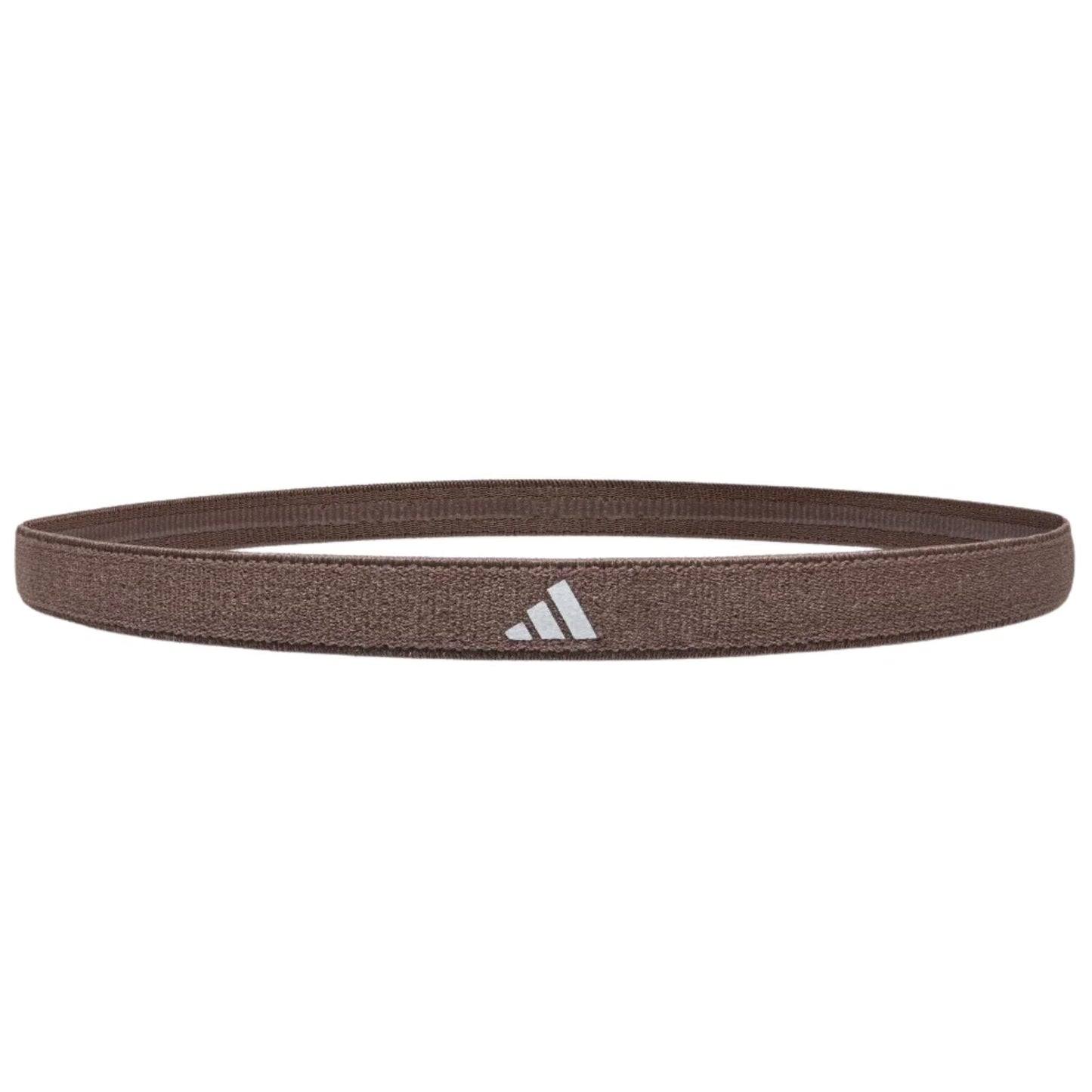 Adidas 3pk Hairbands Headbands Non-Slip Silicone One Size in Taupe Clay Earth Strata-3