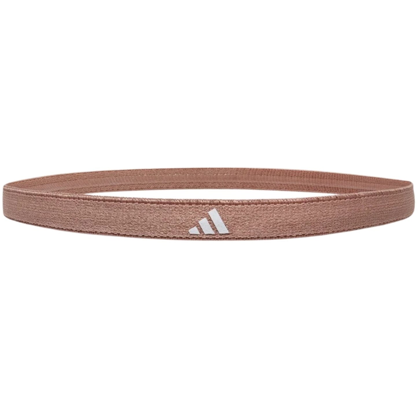 Adidas 3pk Hairbands Headbands Non-Slip Silicone One Size in Taupe Clay Earth Strata-4