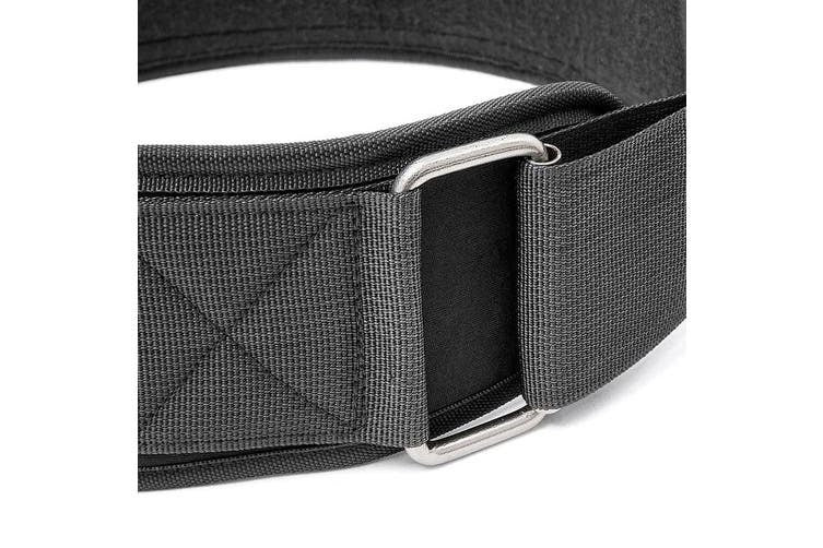 Adidas Weight Lifting Belt Back Support Gym Training Body Building Small - Black-3