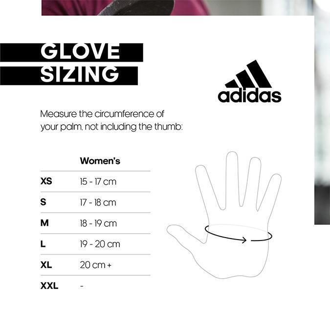 Adidas Womens Essential Gym Gloves Sports Weight Lifting Training - Pink-2