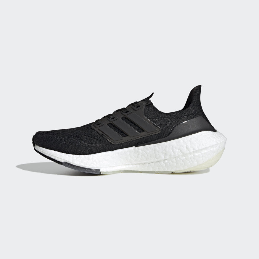 Adidas Womens Ultraboost 21 Running Trail Gym Shoe - Core Black/Core Grey-3