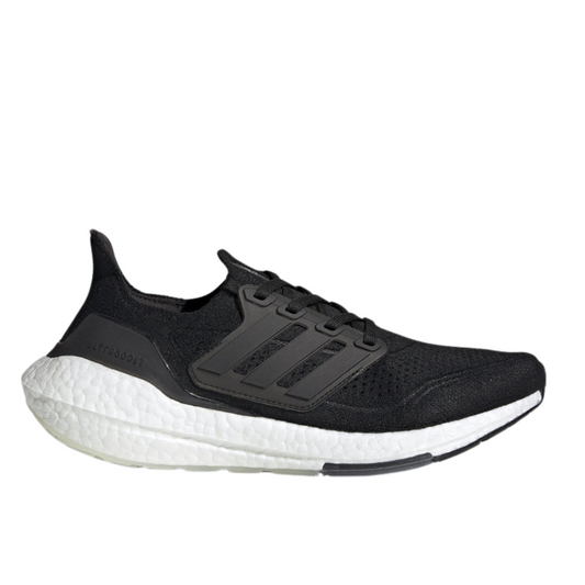 Adidas Womens Ultraboost 21 Running Trail Gym Shoe - Core Black/Core Grey-0