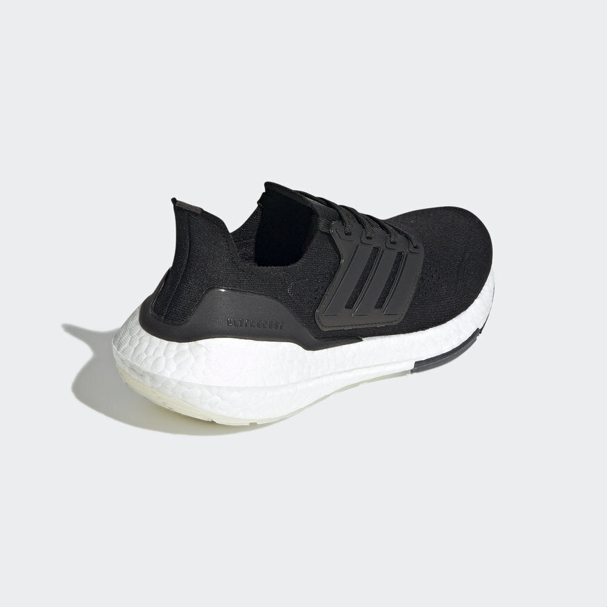 Adidas Womens Ultraboost 21 Running Trail Gym Shoe - Core Black/Core Grey-4