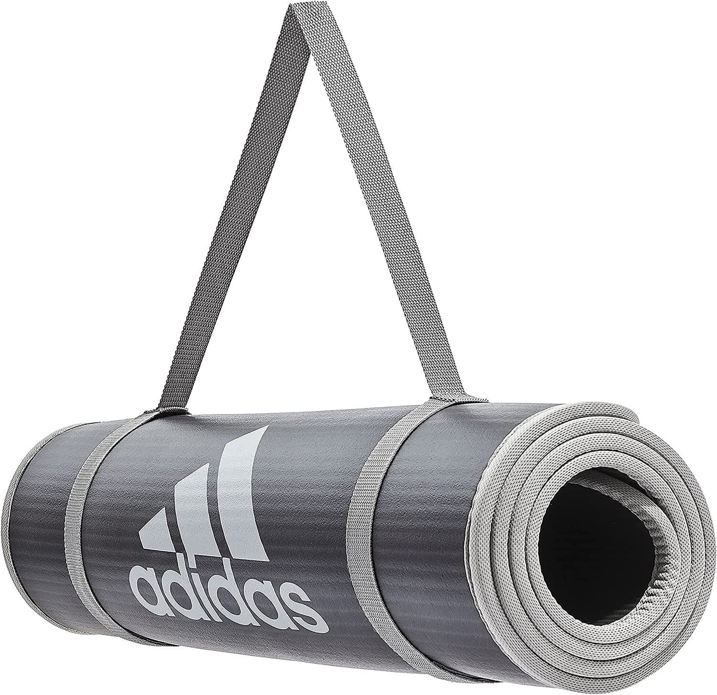 Adidas Exercise Training Floor Mat Gym 10mm Thick Gym Yoga Fitness Judo Pilates-2