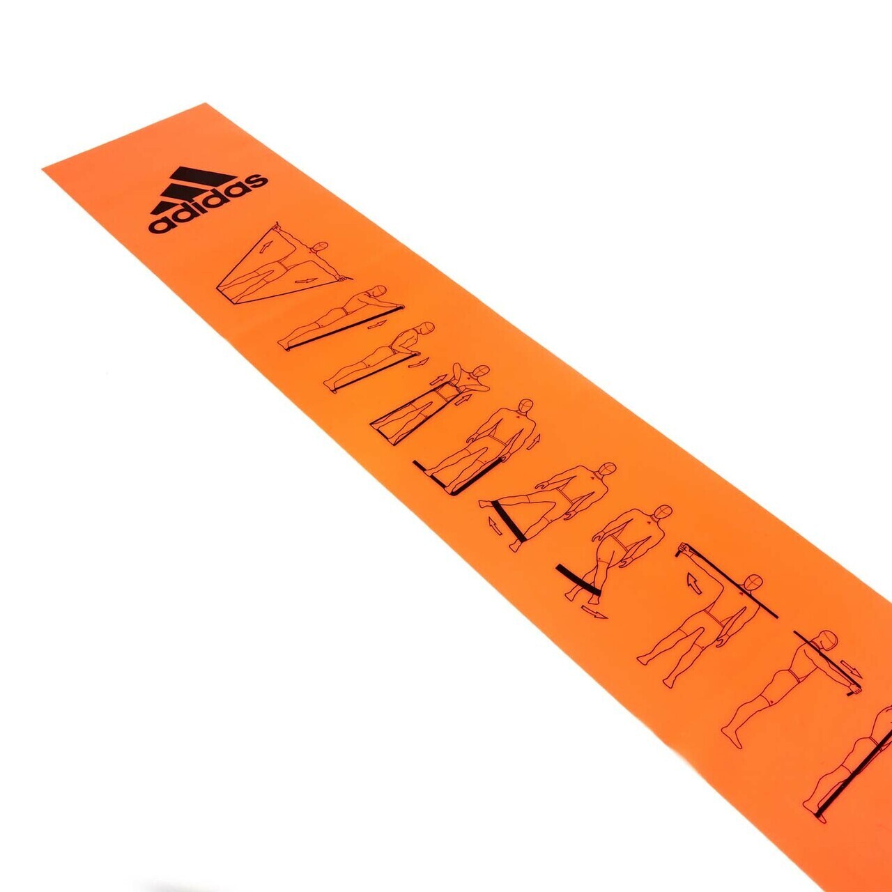 Adidas Training Bands Resistance Rally Training Workout Strap - 2x Blue&Orange-2