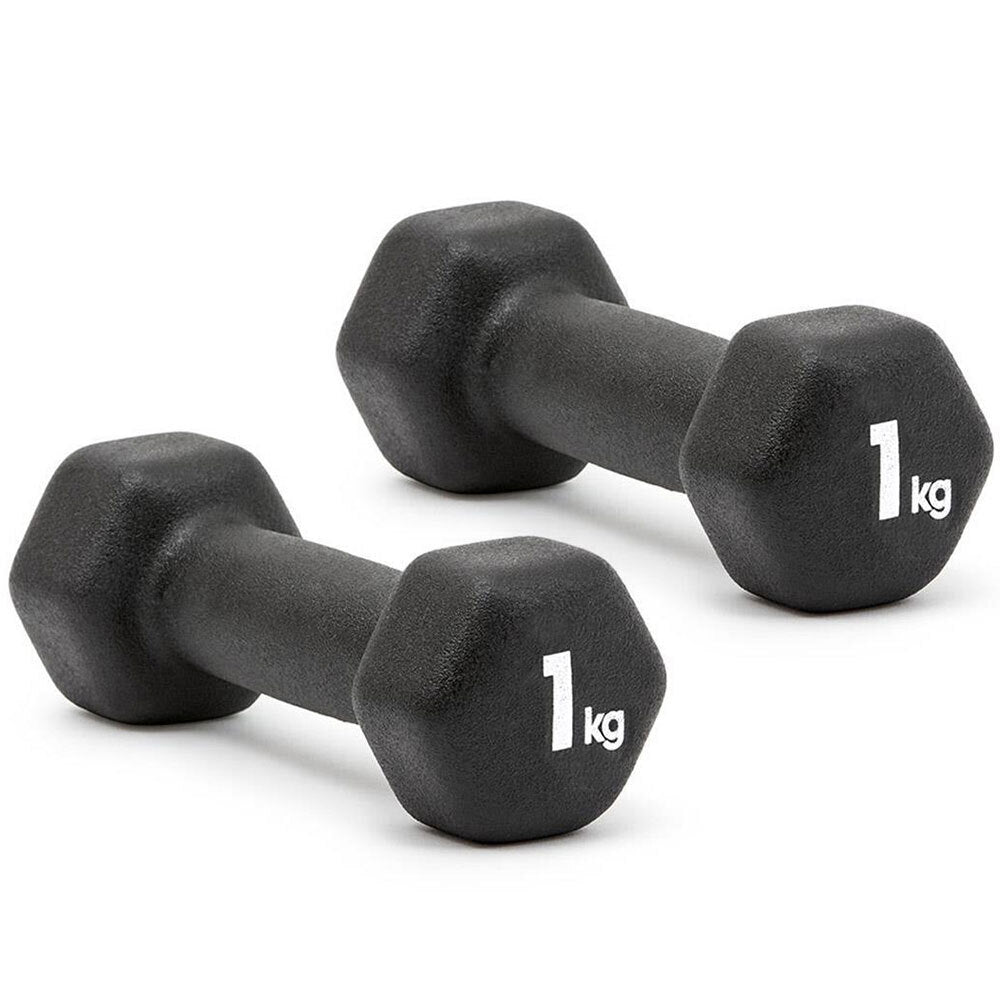 2pc Adidas Hex Dumbbells Gym Training Fitness Weight Lifting Sport Workout-5