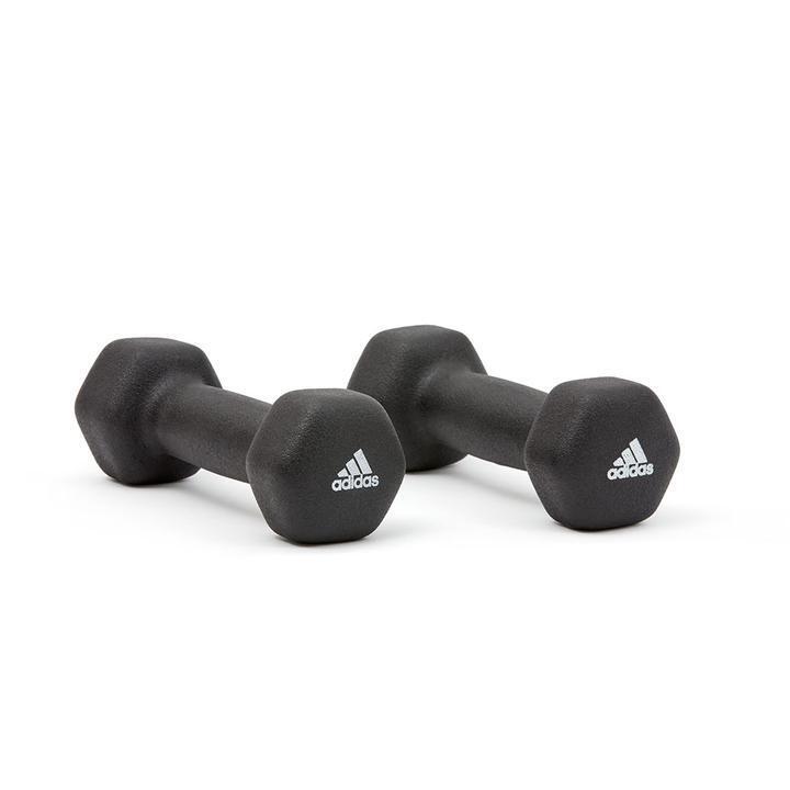 2pc Adidas Hex Dumbbells Gym Training Fitness Weight Lifting Sport Workout-1