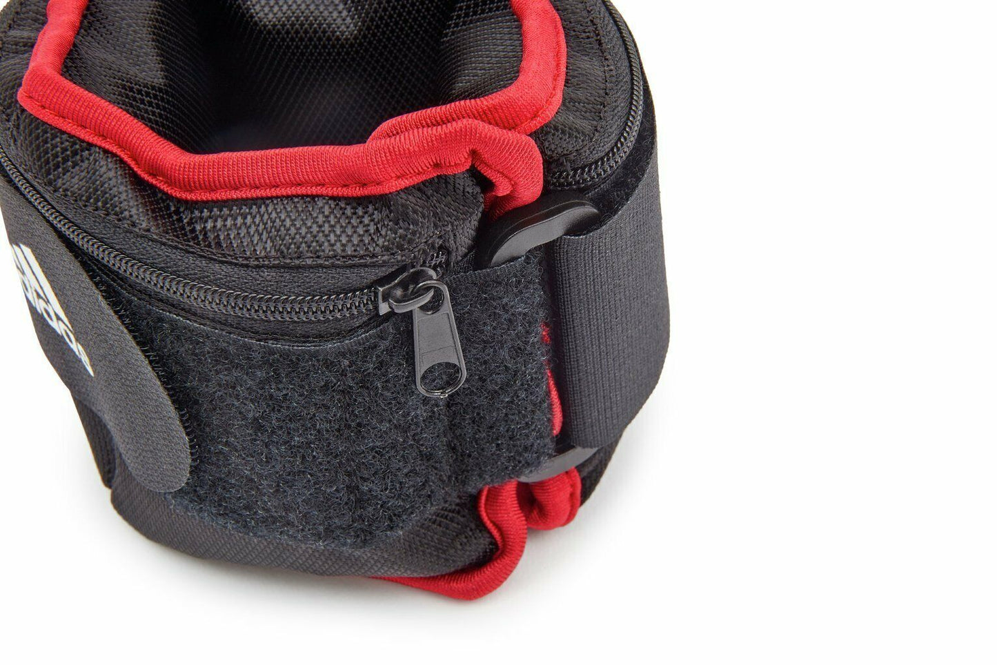 Adidas Adidas Adjustable Ankle Weights (2 x 1kg) Gym Training Workout - Black/Red-3