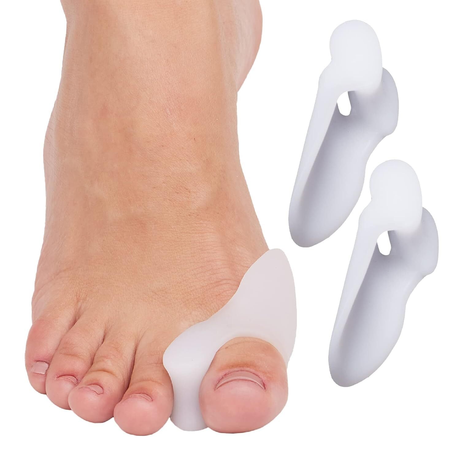 Axign Bunion Sleeve with Toe Spacer Separator Pain Relief Alignment - 1 Pair-0