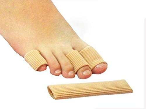 1 Pair AXIGN Medical Gel Toe Tube (Open) - Foot Pain Corn & Callus Relief-0