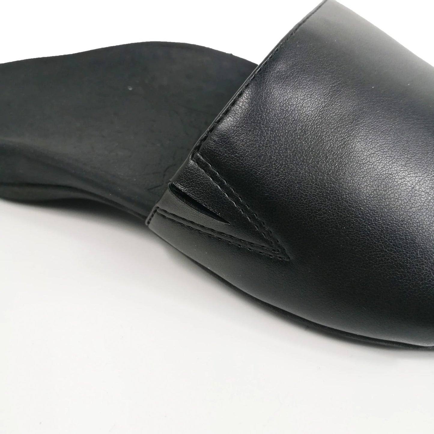 Axign Becky Elastic Orthotic Slides Thongs Flip Flops - Black-3