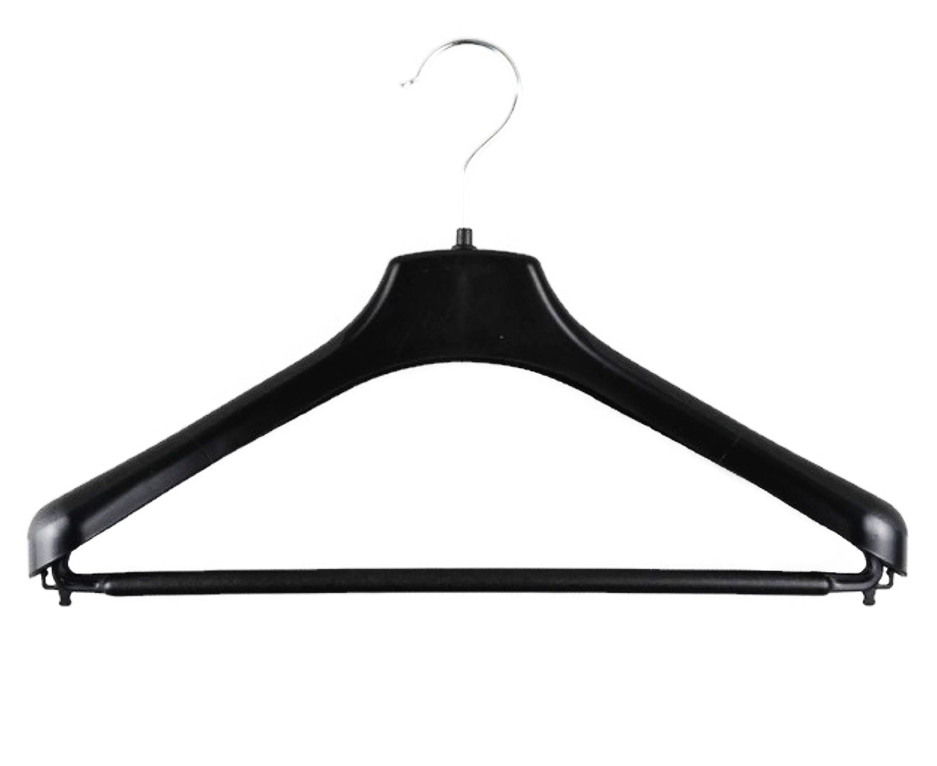 60x Suit Hangers Heavy Duty 430mm Commercial Jacket Pants Clothing Coat R50M