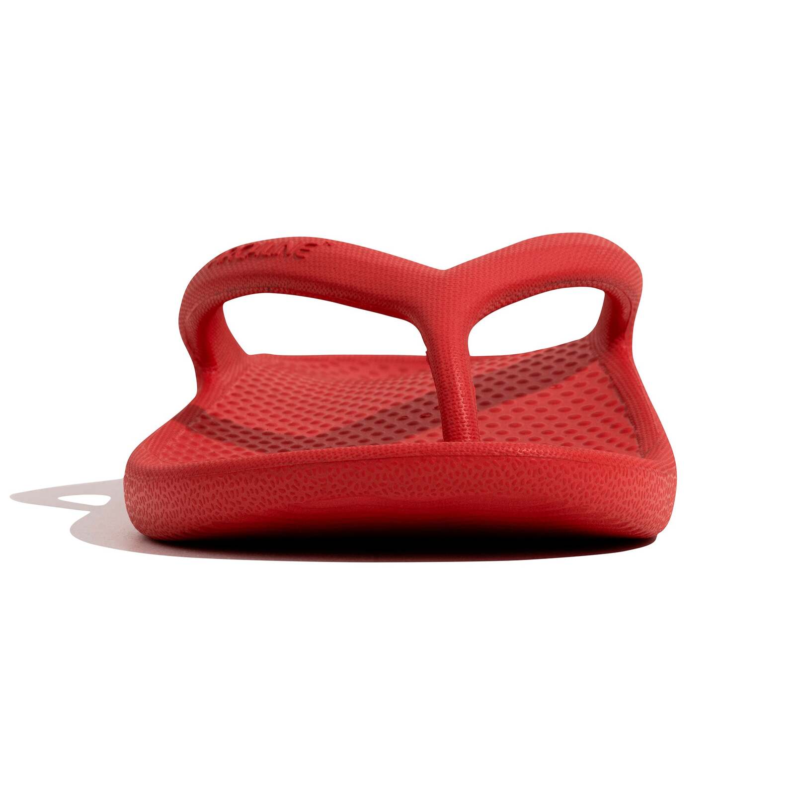 Archline Orthotic Foam Thongs Arch Support Flip Flops Orthopedic Rebound - Red-4