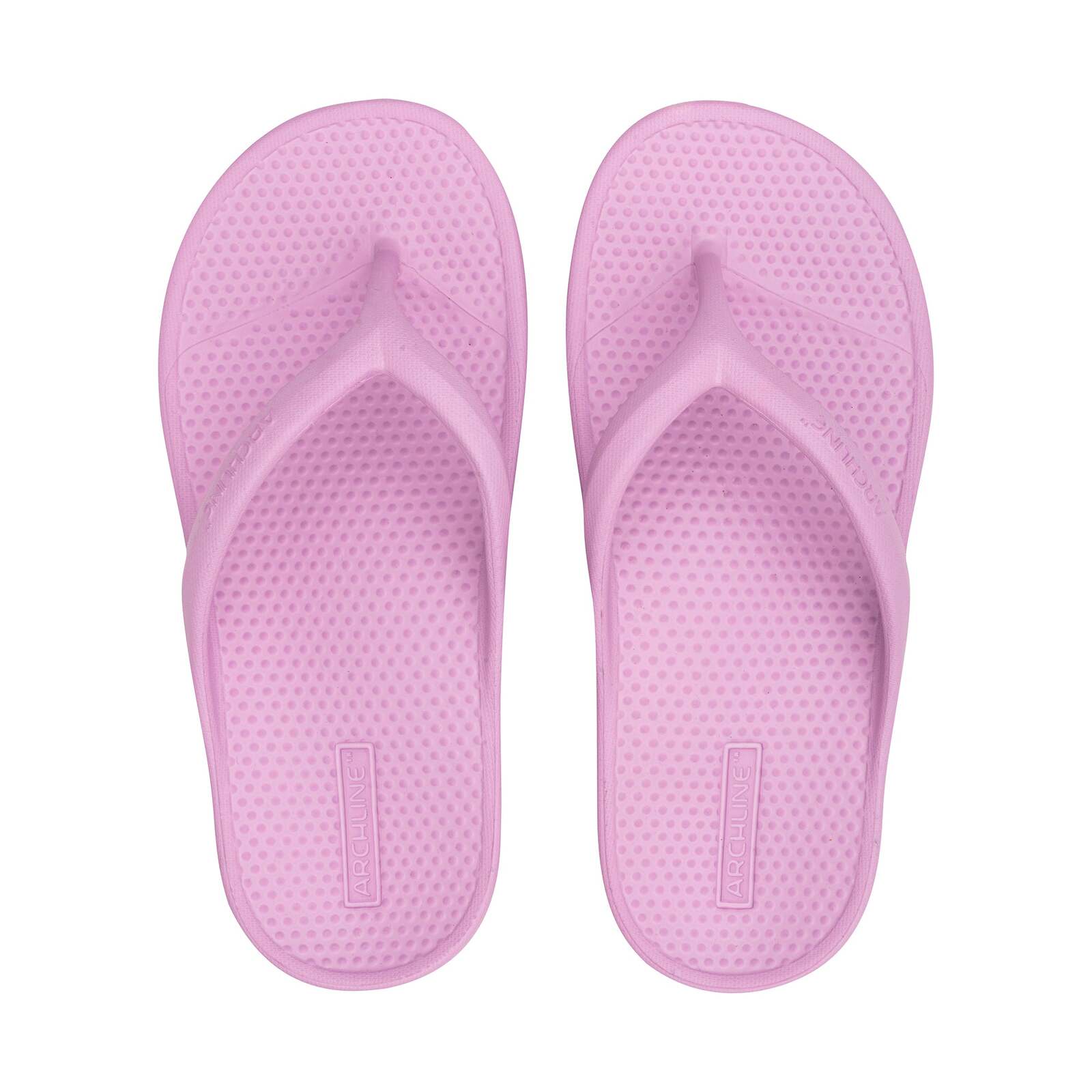 Archline Orthotic Foam Thongs Arch Support Flip Flops Orthopedic Rebound - Lilac-0