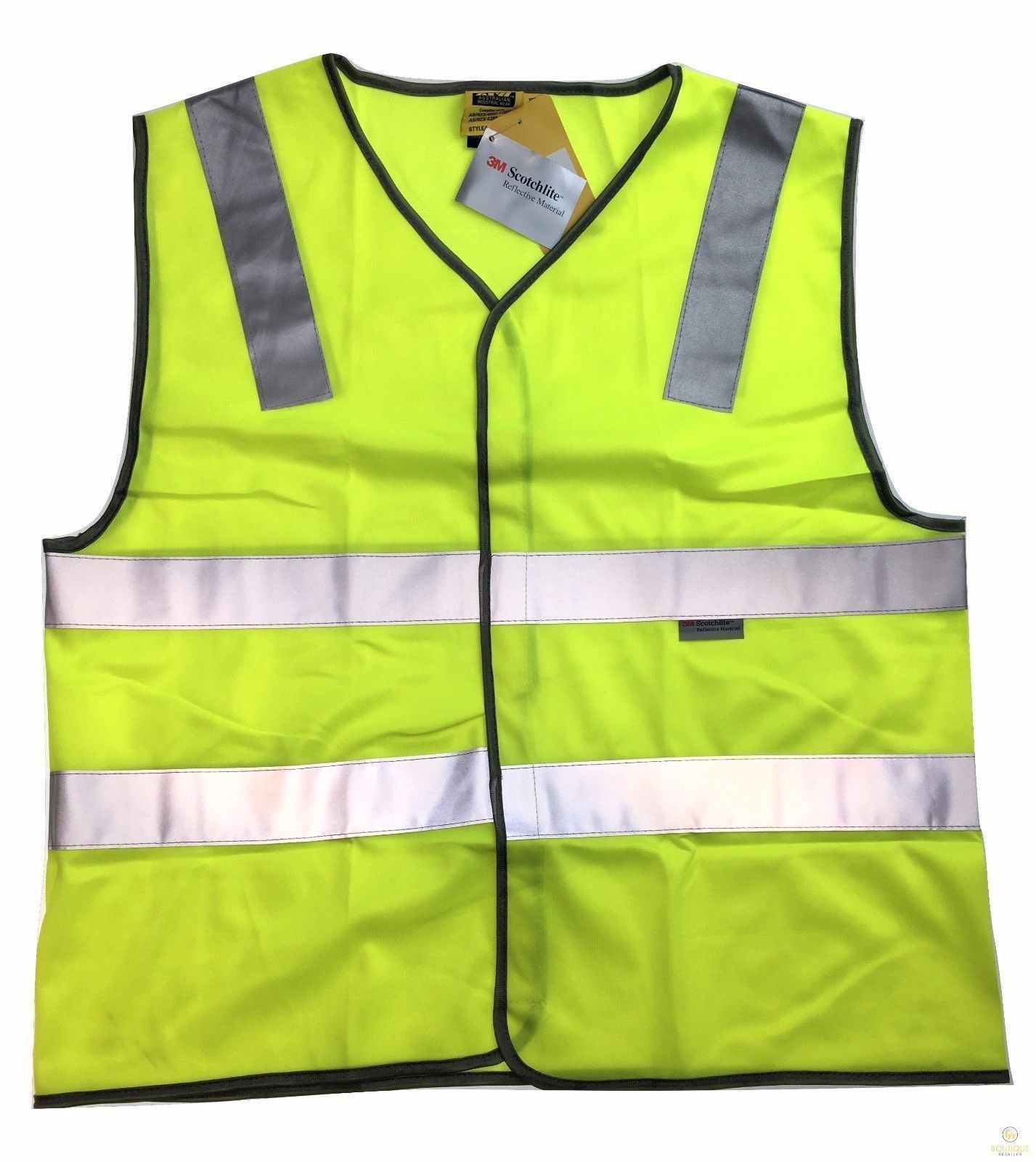 3M Reflective Tape Hi Vis Safety VEST Workwear Night & Day Use Safety Visibility-7