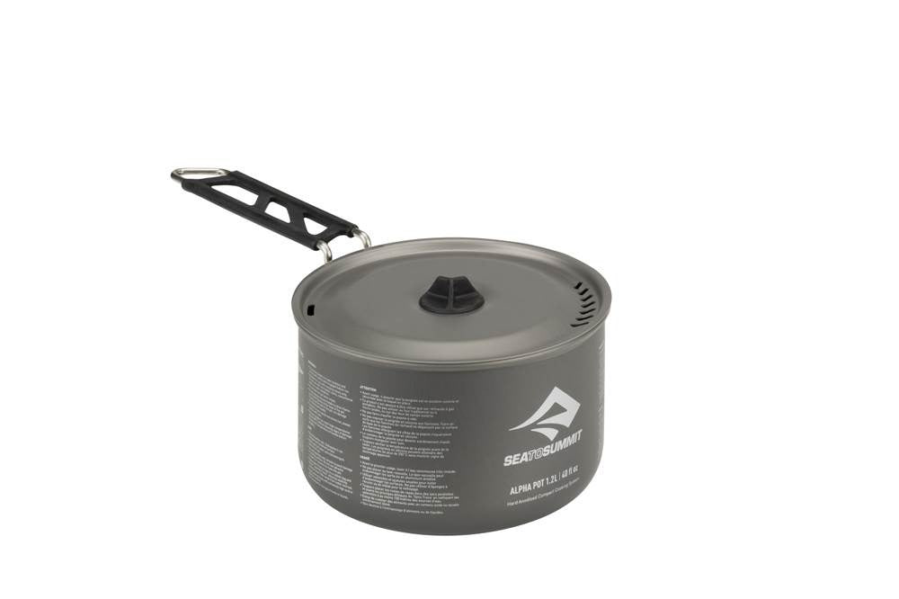 Sea to Summit Alpha Cookset 1.1 - One Person Lightweight Camping Cookware - Blue-2