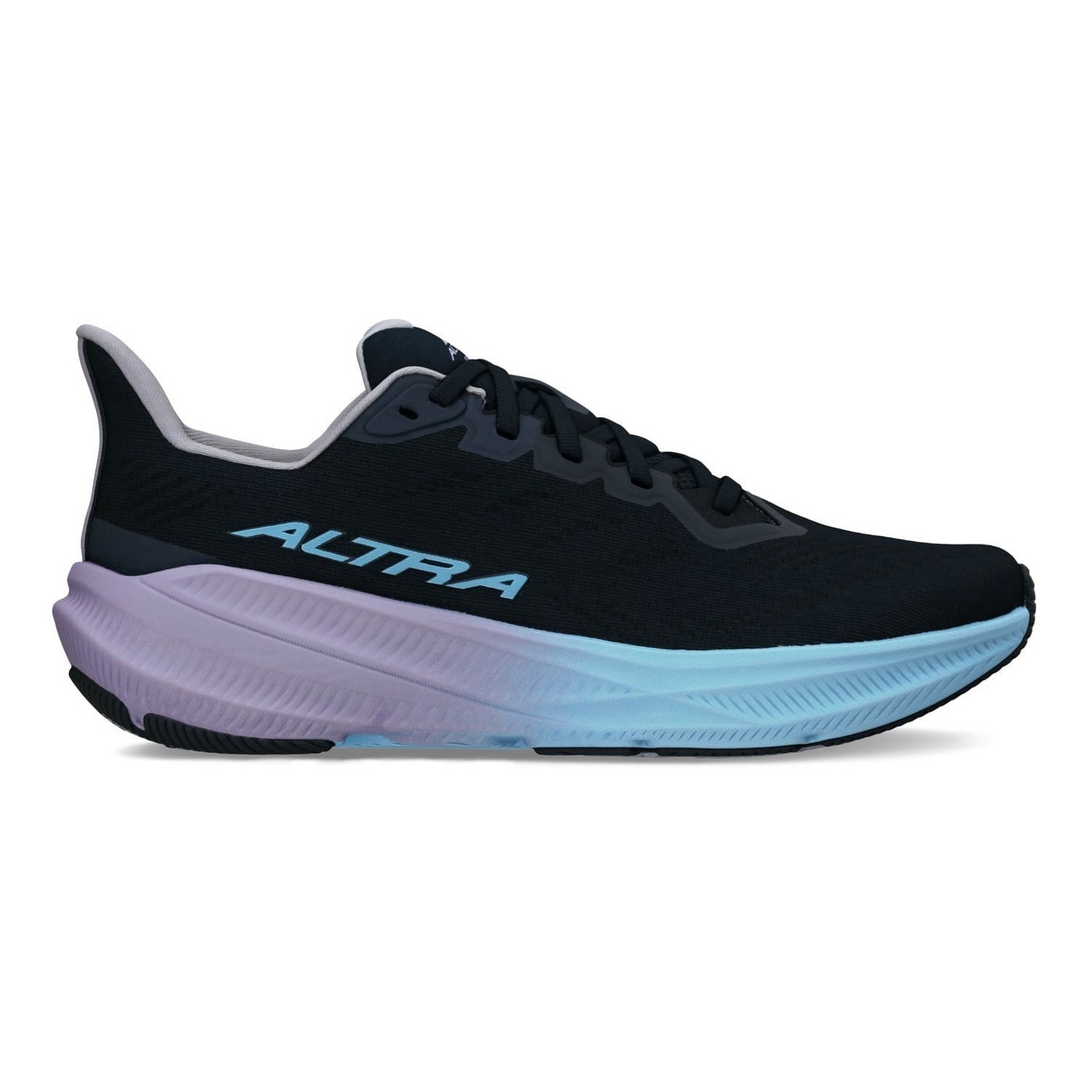 Altra Womens Experience Flow 2 Sneakers Running Shoes in Black/Light Blue