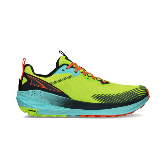 Altra Mens Experience Wild 2 Sneakers Shoes in Grey/Lime