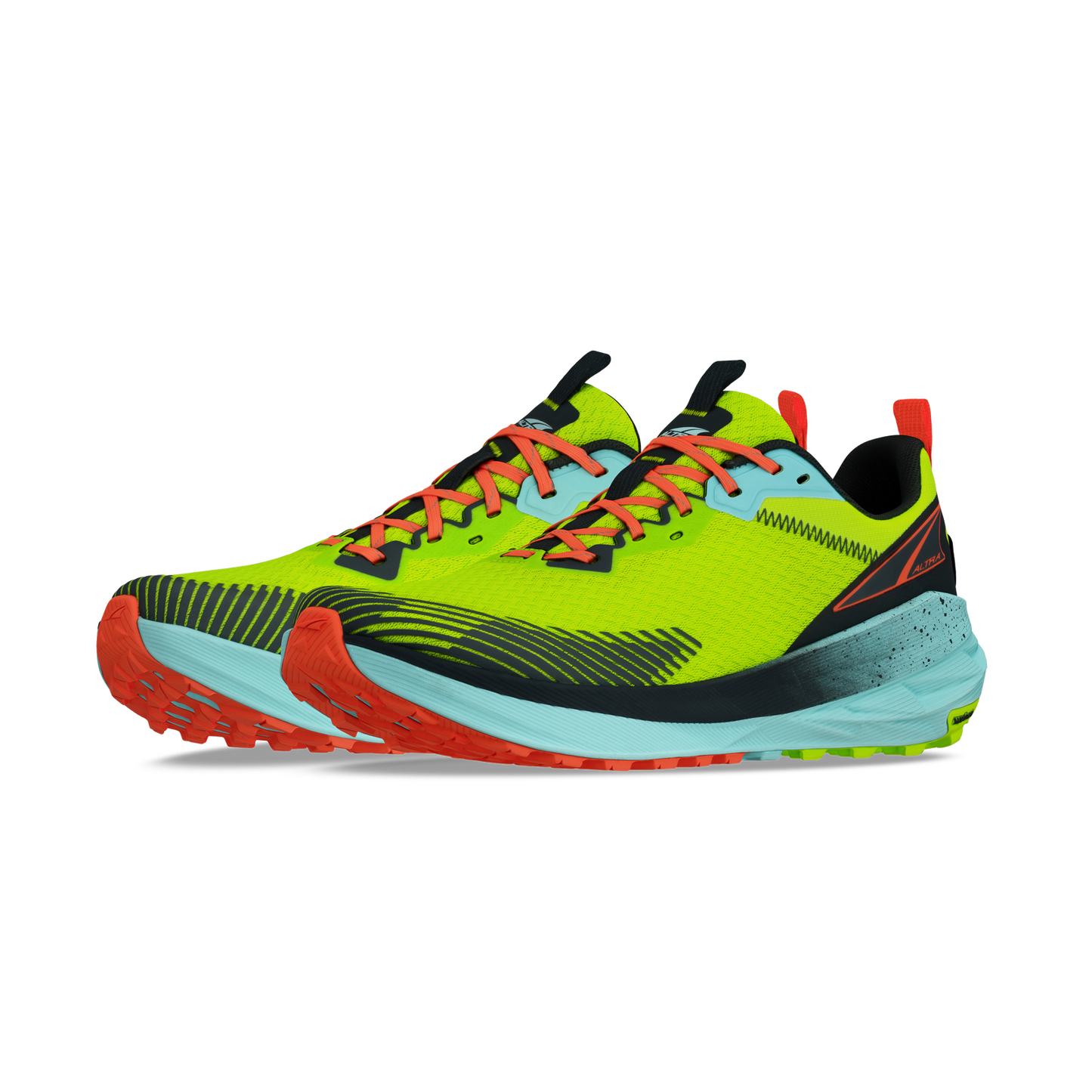 Altra Mens Experience Wild 2 Sneakers Shoes in Grey/Lime