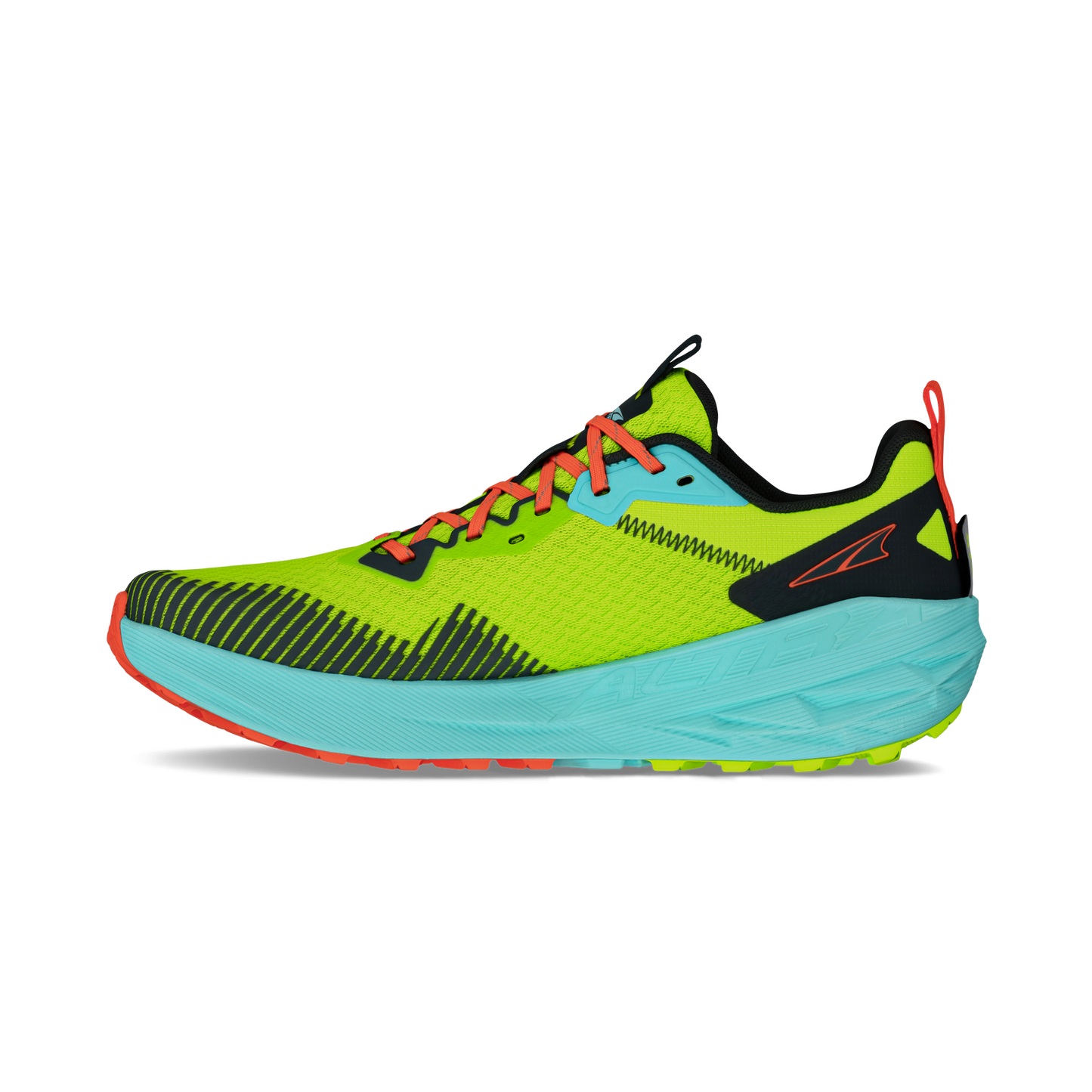Altra Mens Experience Wild 2 Sneakers Shoes in Grey/Lime