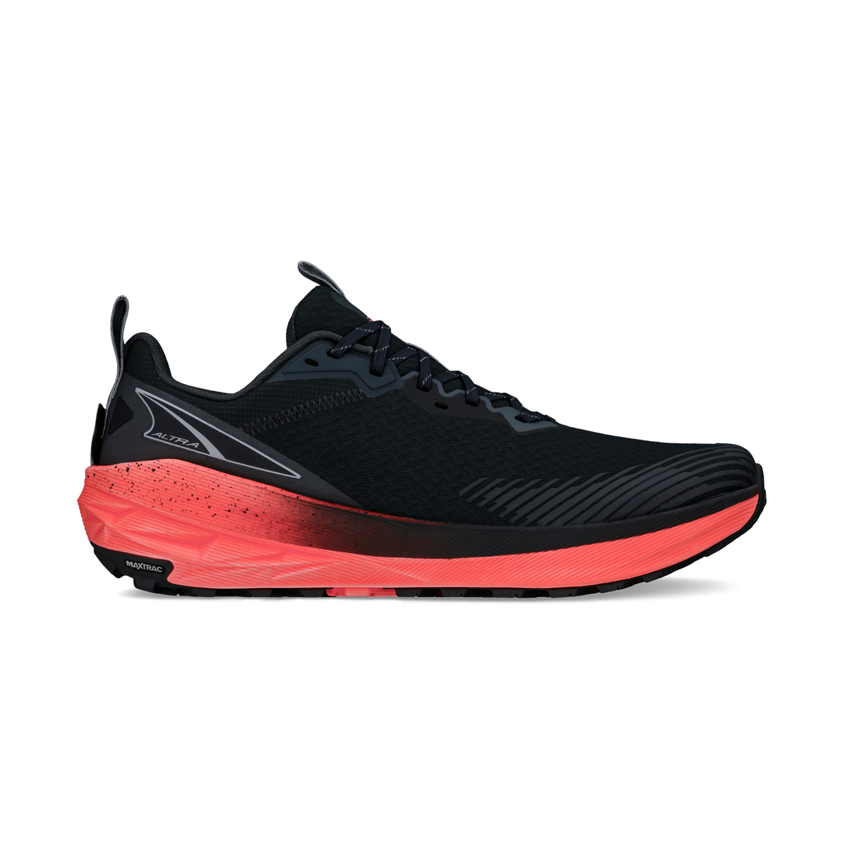 Altra Mens Experience Wild 2 Sneakers Trail Running Shoes in Coral/Black
