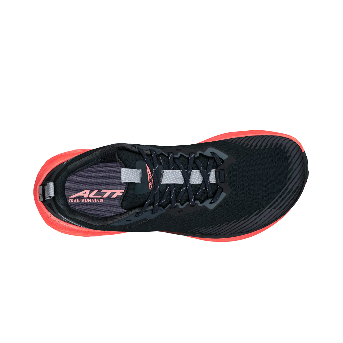 Altra Mens Experience Wild 2 Sneakers Trail Running Shoes in Coral/Black