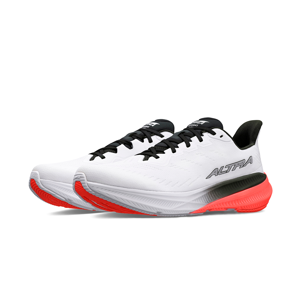 Altra Womens Experience Flow 2 Berlin Sneakers Shoes in White/Coral