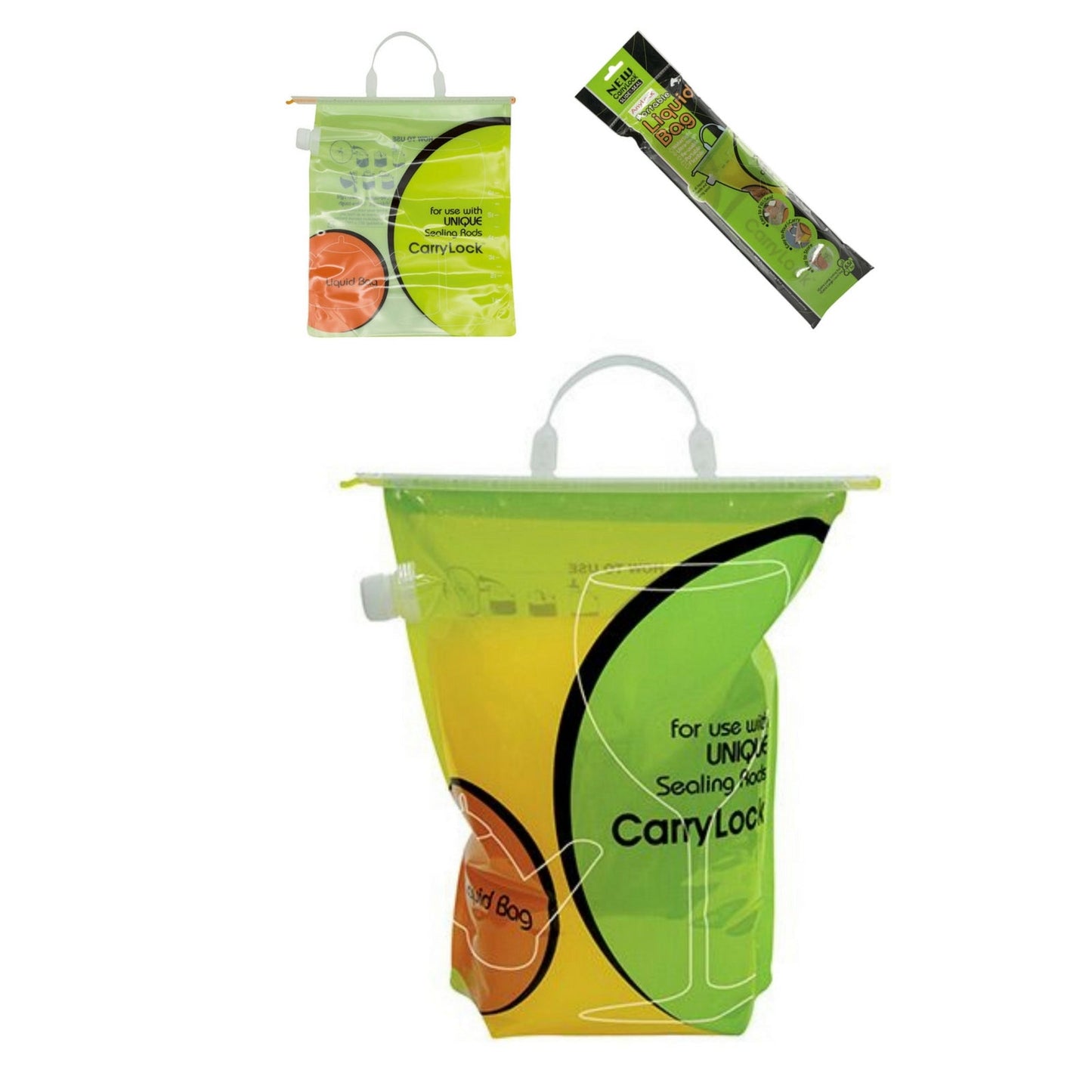 6.5L AnyLock CarryLock Portable Liquid Bag Fishing Hiking Water Storage Camping-0