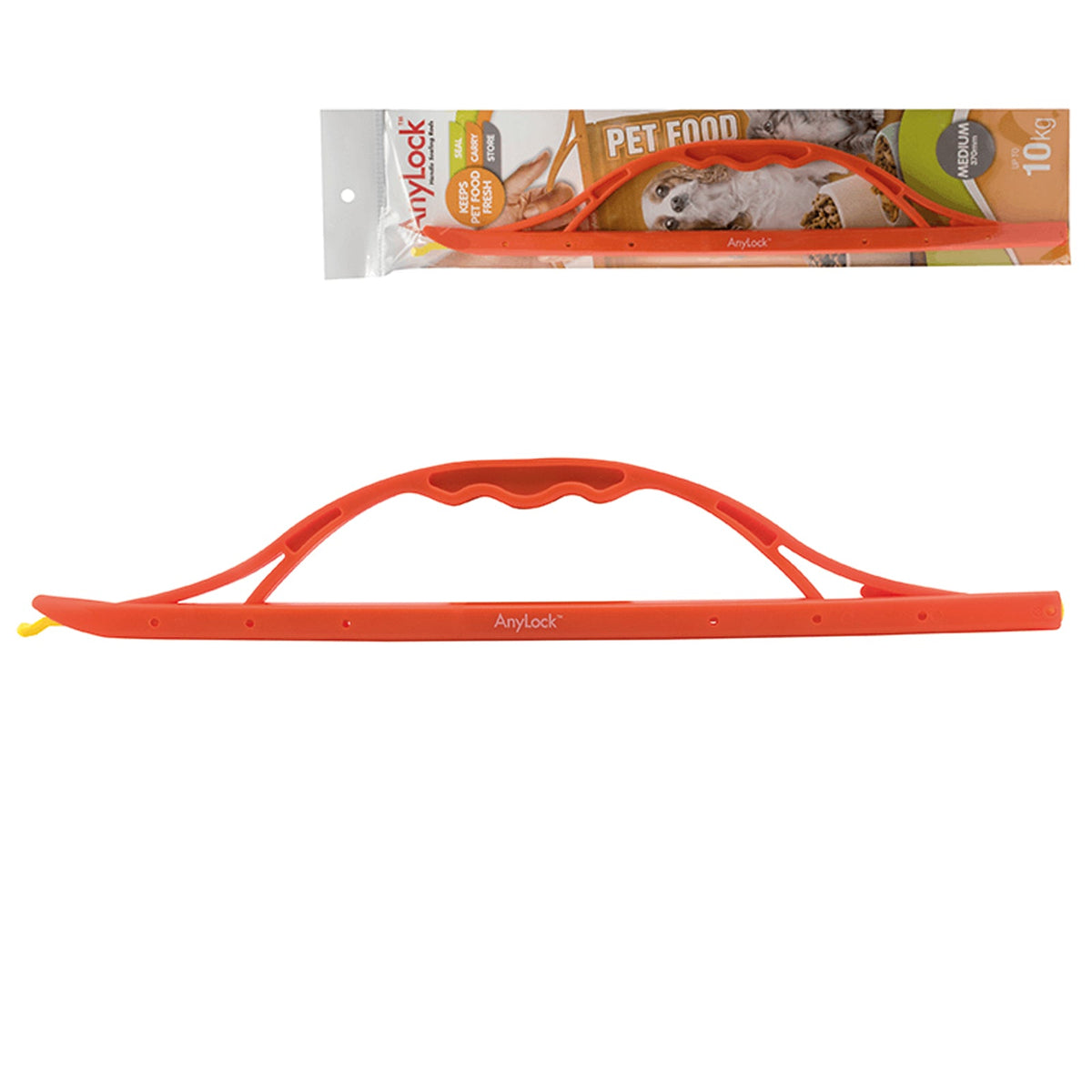 ANYLOCK Handle Sealing Rod 370mm Sealers Reusable Clip Lock Carry Store - Medium