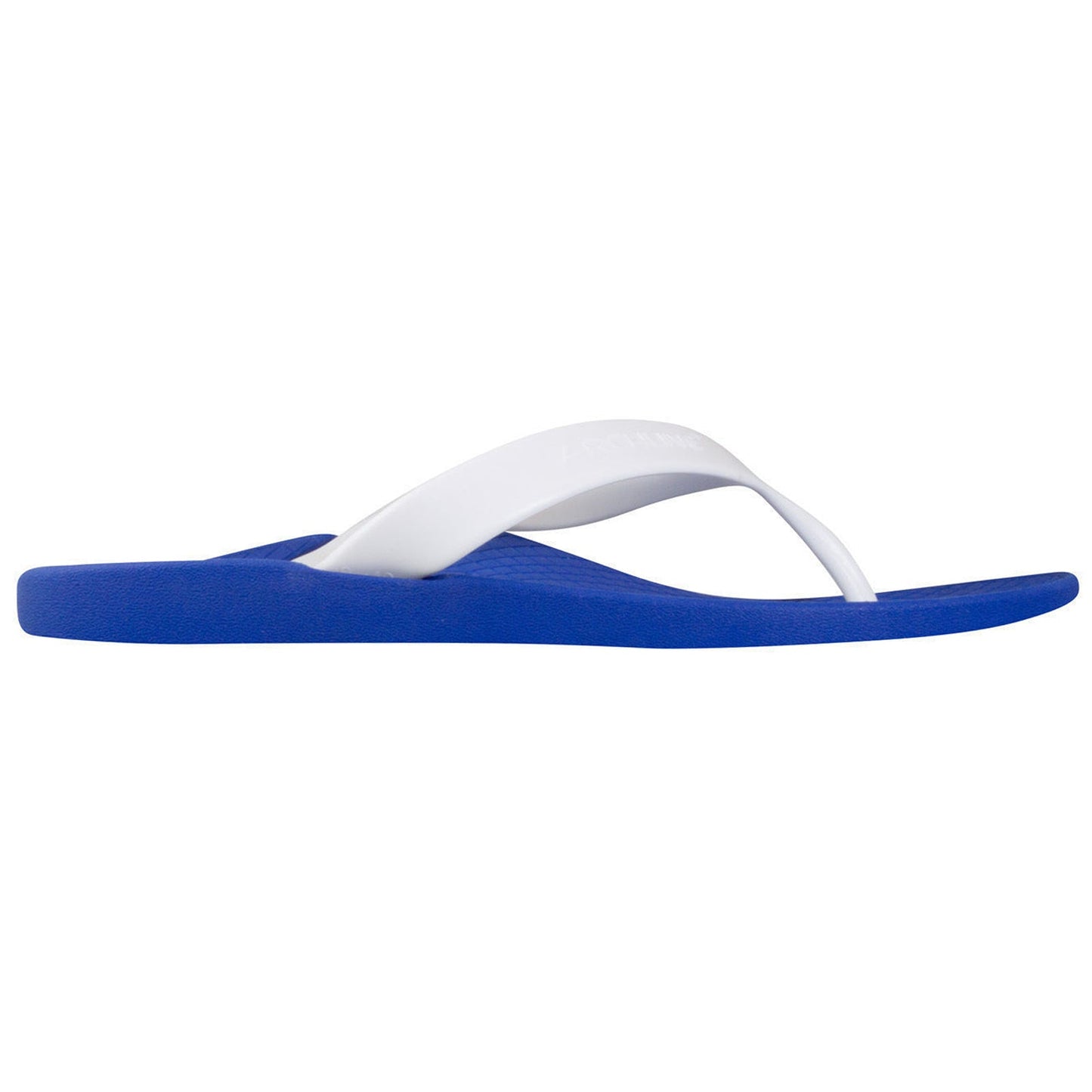 ARCHLINE Orthotic Thongs Arch Support Shoes Footwear Flip Flops Orthopedic - Blue/White-4
