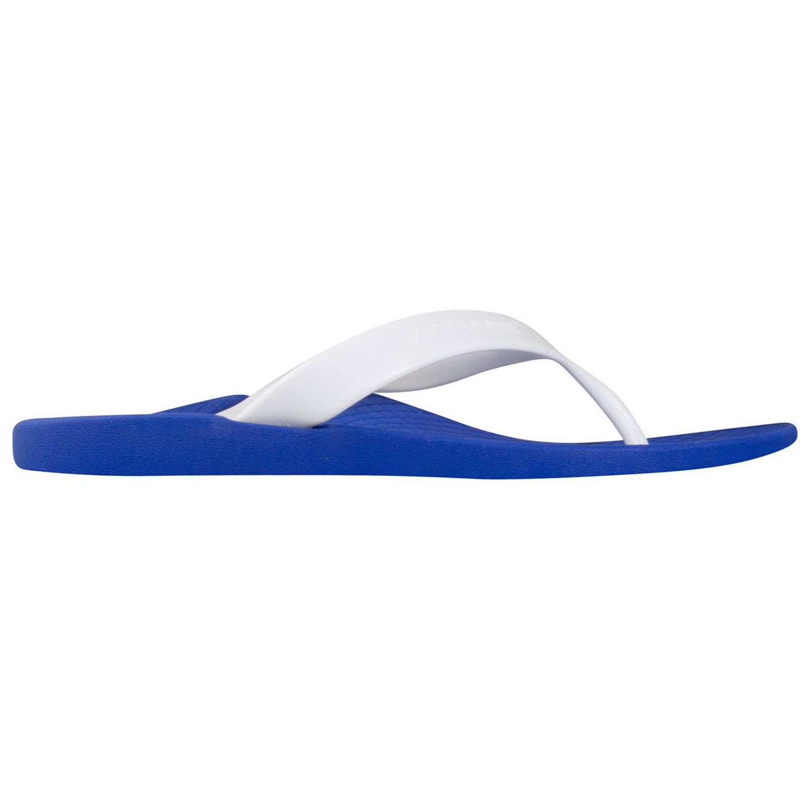 ARCHLINE Orthotic Thongs Arch Support Shoes Footwear Flip Flops Orthopedic - Blue/White-4