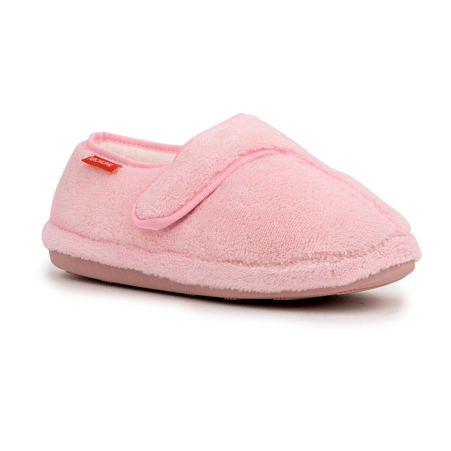 ARCHLINE Orthotic Plus Slippers Closed Scuffs Pain Relief Moccasins - Pink-3