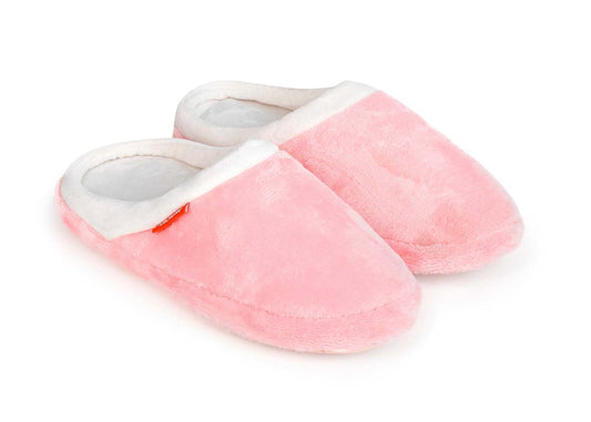 ARCHLINE Orthotic Slippers Slip On Arch Scuffs Pain Relief Moccasins - Pink-0
