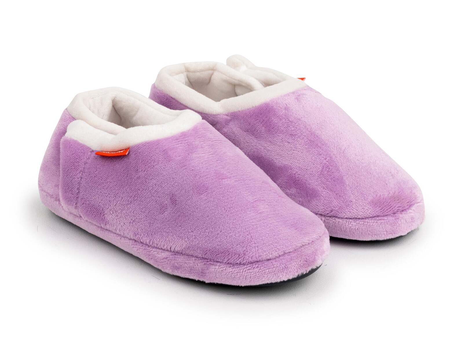 ARCHLINE Orthotic Slippers CLOSED Arch Scuffs Pain Relief Moccasins - Lilac-3