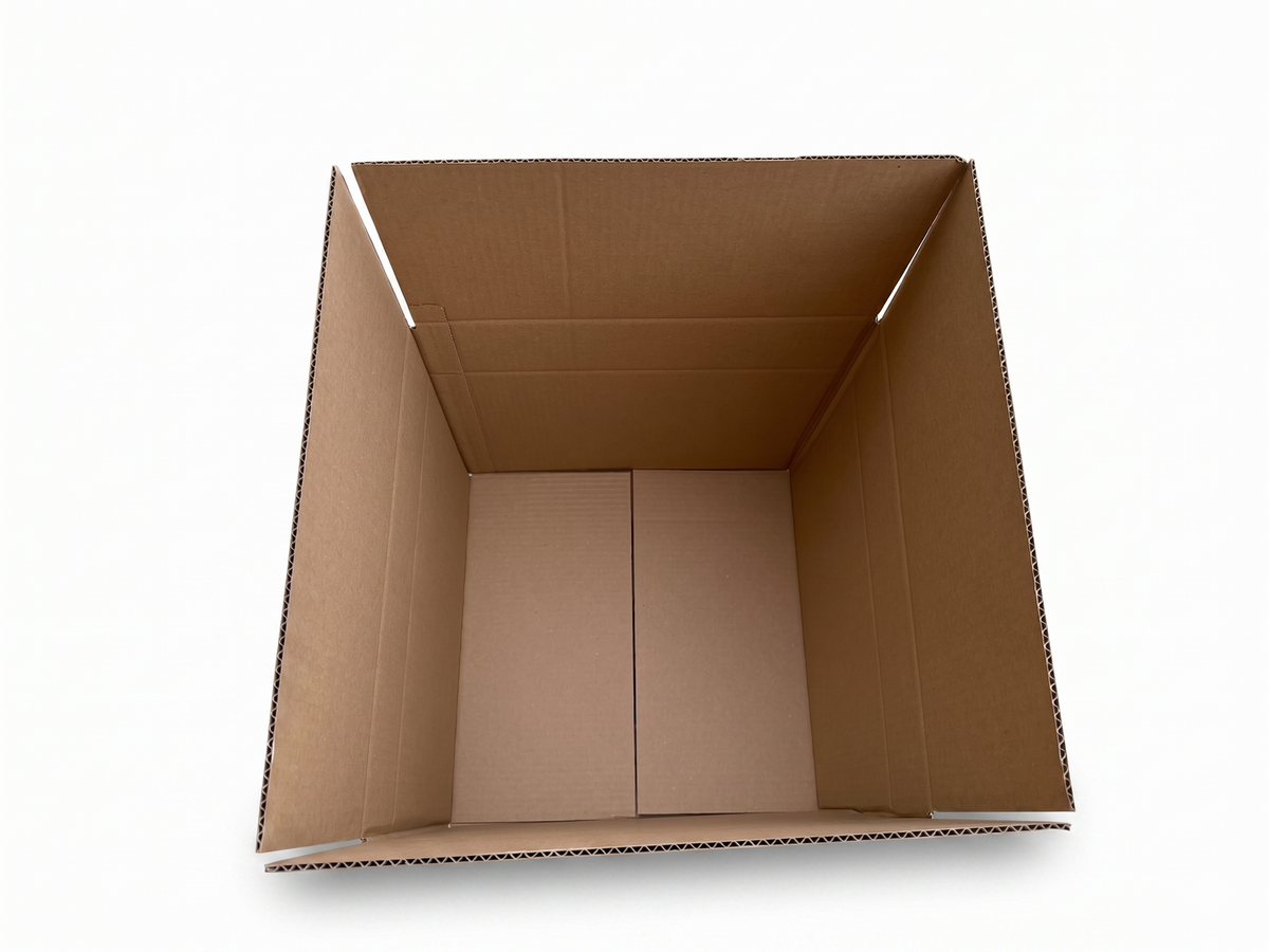 10x Height Adjustable Corrugated Cardboard Moving and Storage Box (45 x 45 x 40/30cm)