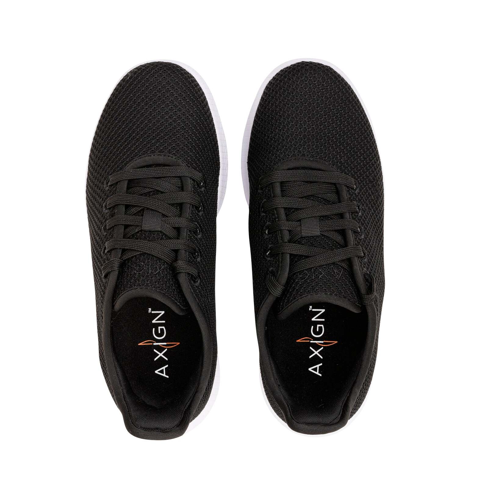 Axign River V2 Lightweight Casual Orthotic Shoes Archline Orthopedic - Black/White-4
