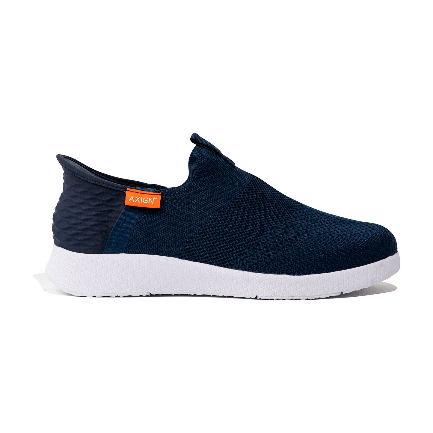 Axign Slipstream Lightweight Slip-On Orthotic Shoes Everyday Sneakers in Navy-1