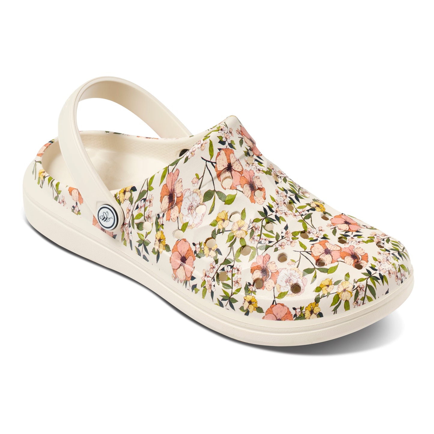 Varsity Clog - Bone-Summer Floral-3