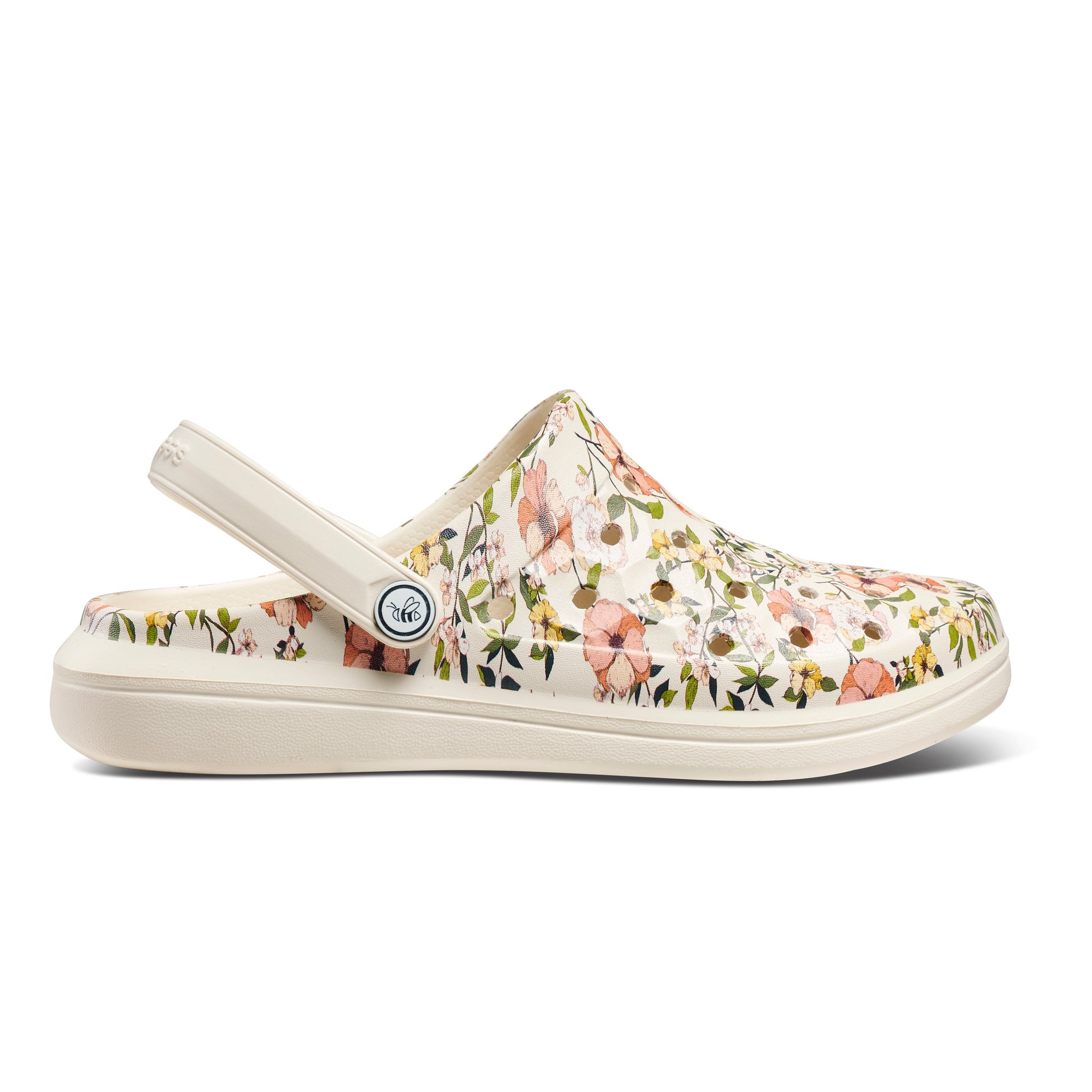 Varsity Clog - Bone-Summer Floral-0