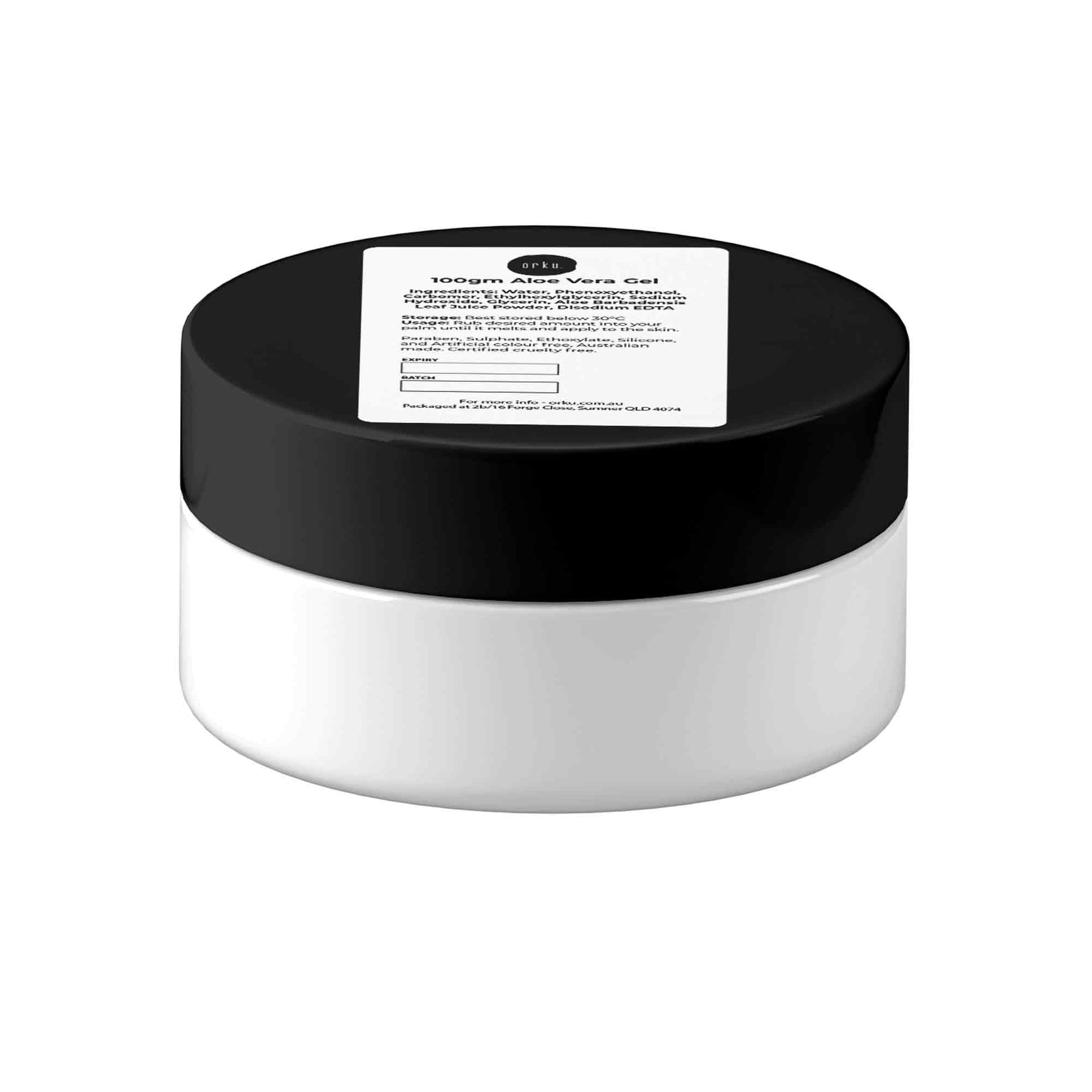 Aloe Vera Gel - Australian Made Cosmetic Skincare Soothing Dry Skin Moisturiser-2