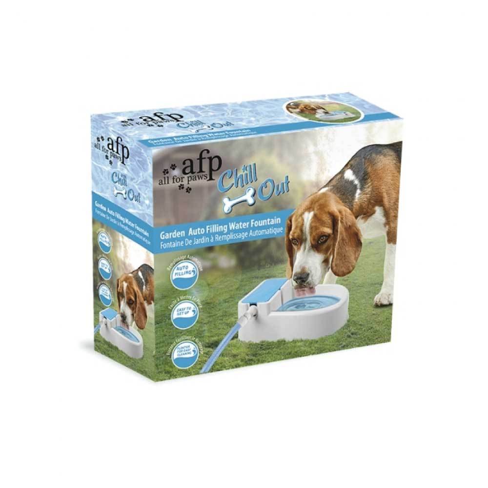Auto Filling Dog Drinking Water Fountain - Outdoor Automatic Pet Drinking Bowl-0