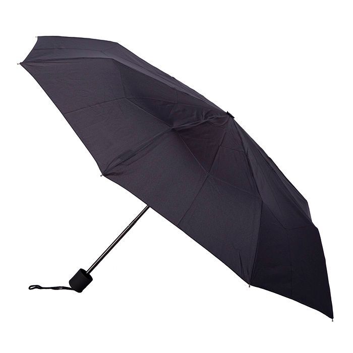 6x Brellerz Basic Compact Folding Wind Resistant Umbrella in Black