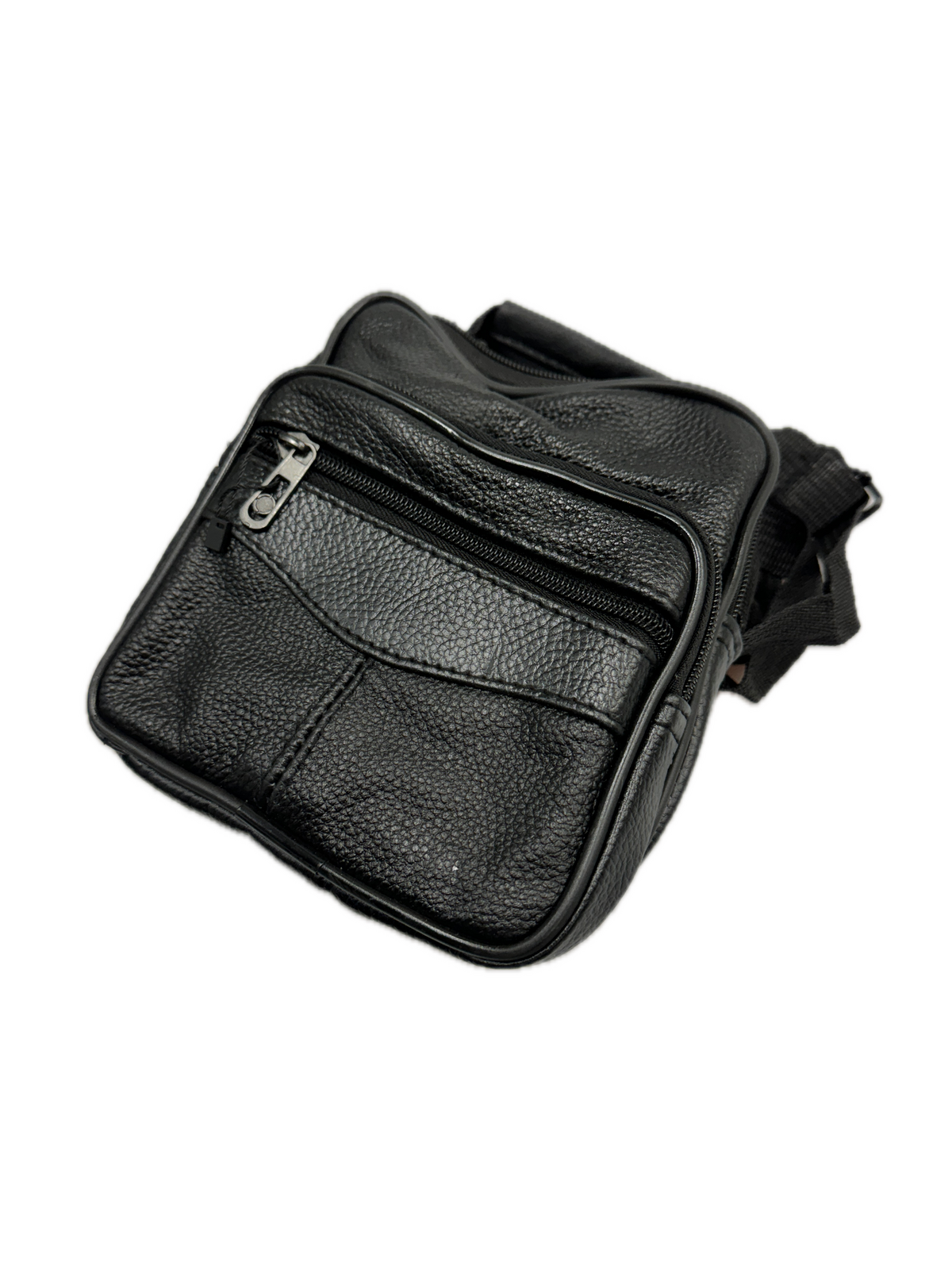 Small Genuine Leather Messenger Bag Shoulder Travel Satchel Crossbody Sling-2