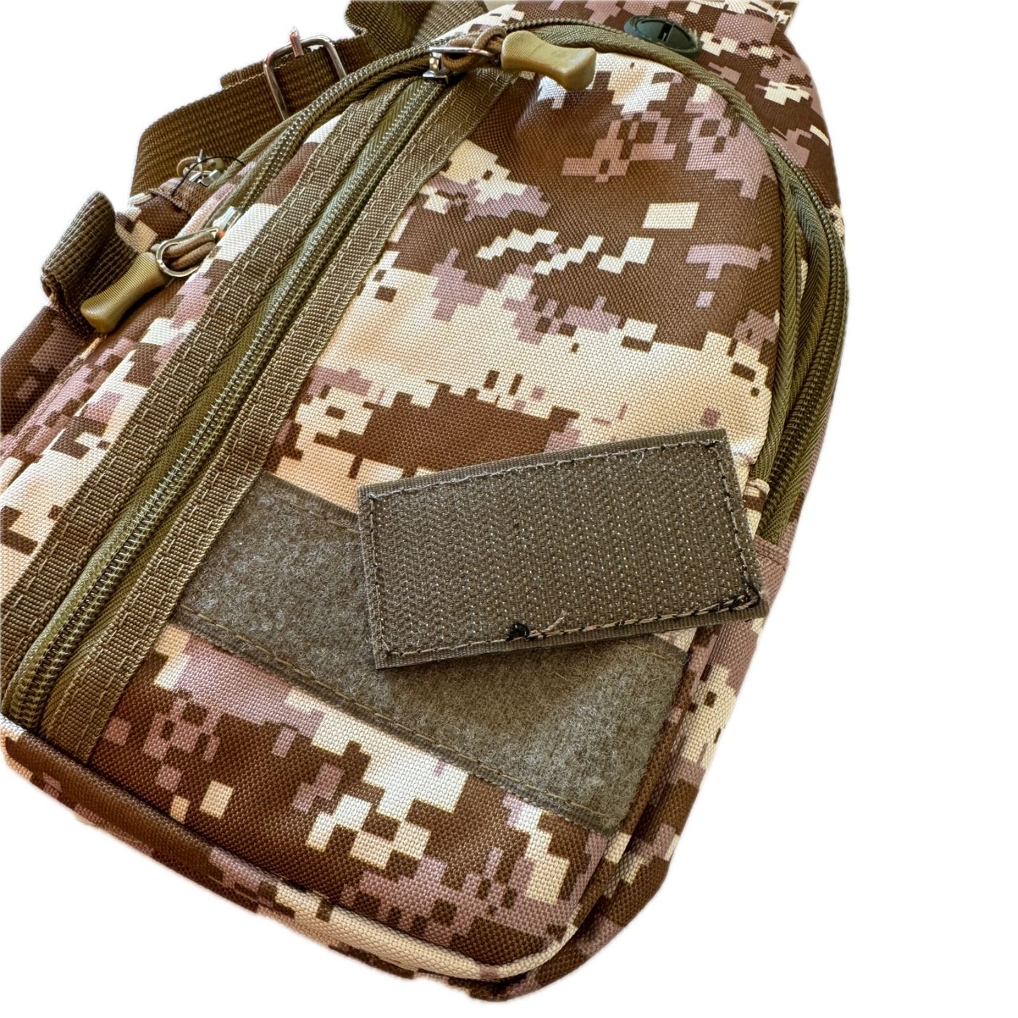 Tactical Camo Crossbody Bag Chest Shoulder Sling Rucksack Army Camouflage-3