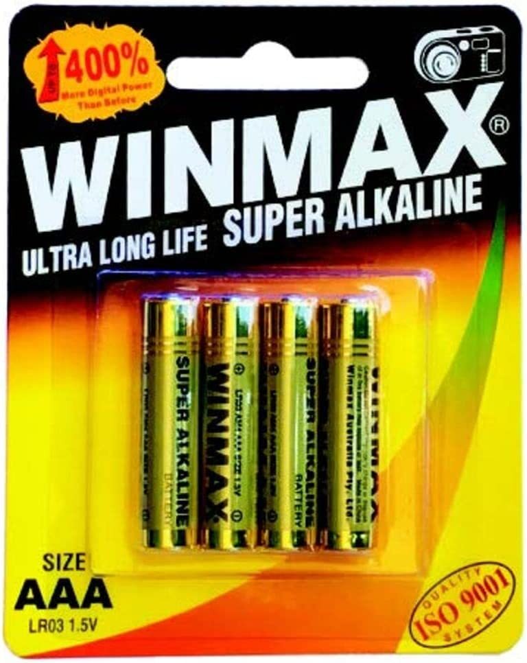 AAA Ultra Long Life Super Alkaline Batteries 1.5V Battery - 1 Pack-1