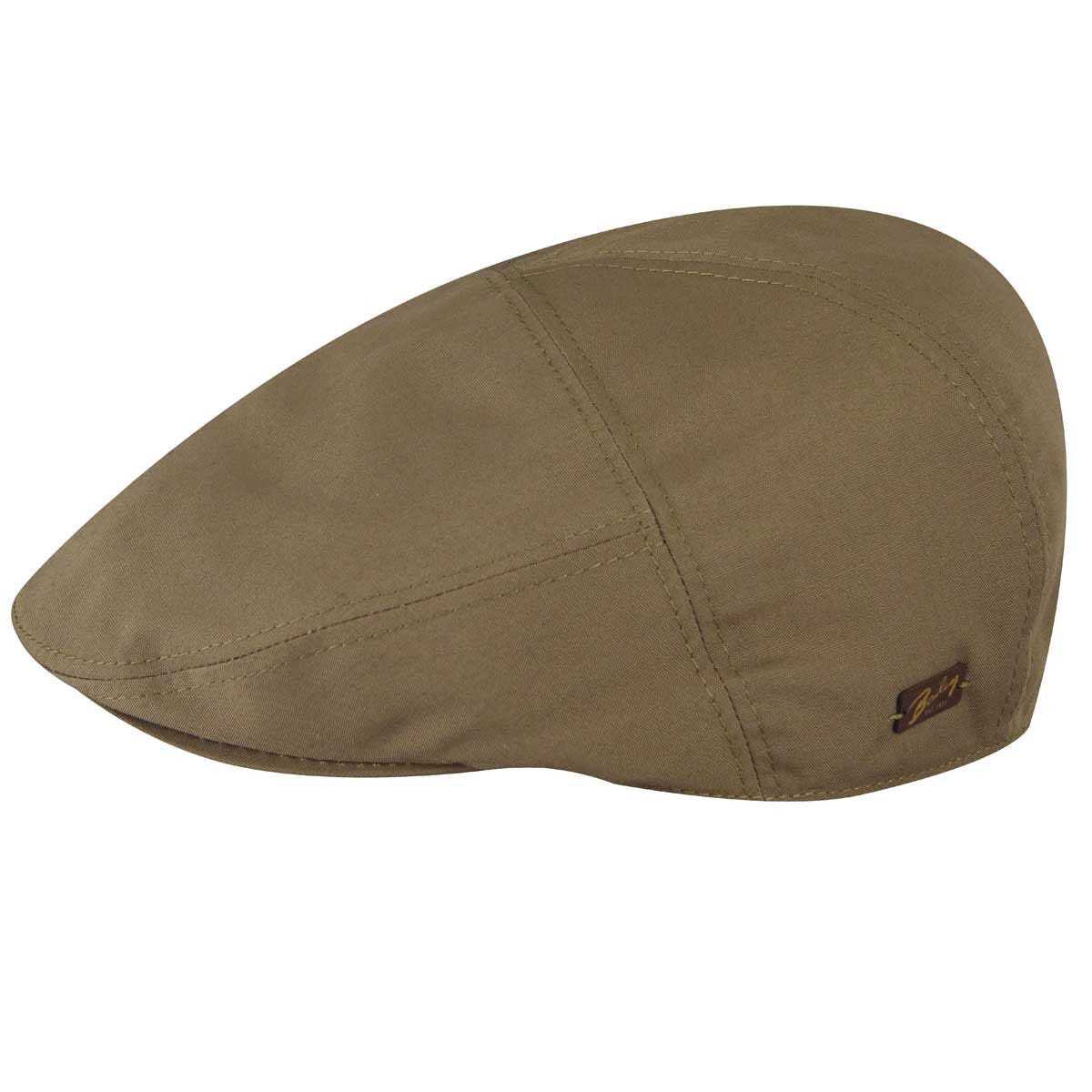 Bailey Mens Graham Ivy Flat Cap Water-Repellant For Autumn/Winter Season - Tan-5