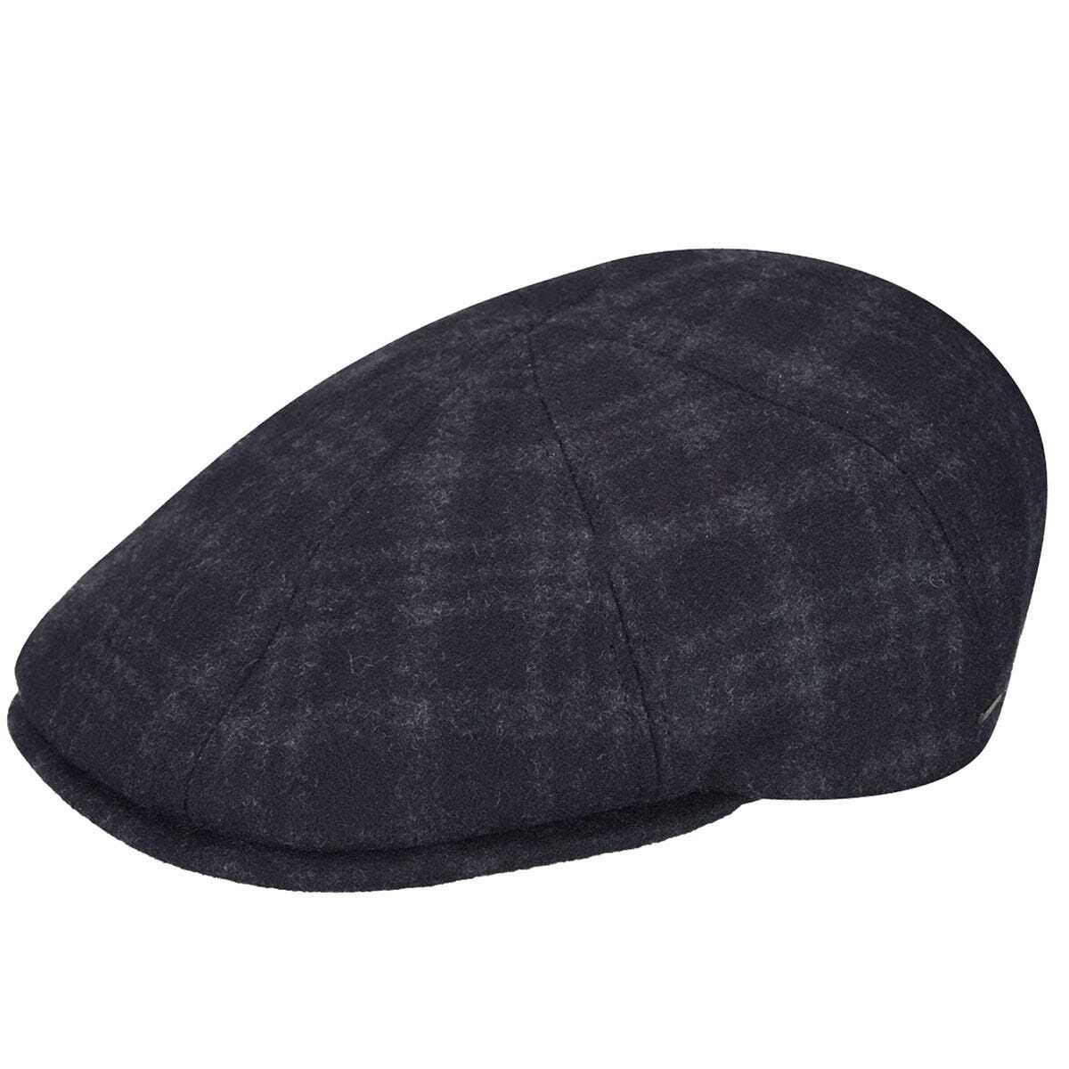 Bailey Mens Cove Dockman Newsboy Cap Good For Autumn/Winter Season - Grey Plaid-3