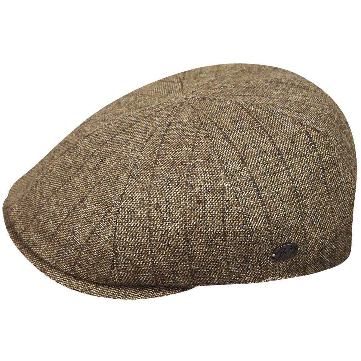 Bailey Mens Edford Newsboy Cap Good For Autumn/Winter Season - Brown-1