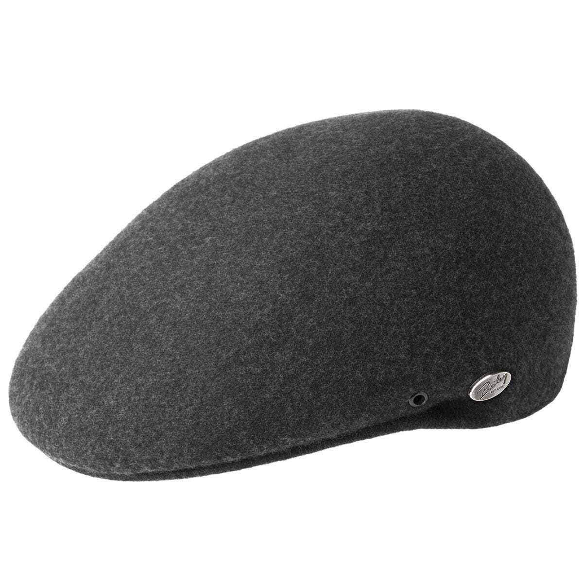 Bailey Mens Shupp II Ivy Cap Flat Hat For Autumn/Winter Season - Grey Mix-1