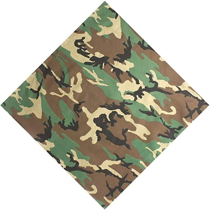 BANDANA Paisley 100% COTTON Head Wrap Durag Bandanna Summer Biker Scarf Mask-5